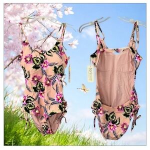 Tori Praver Swimwear Floral One Piece